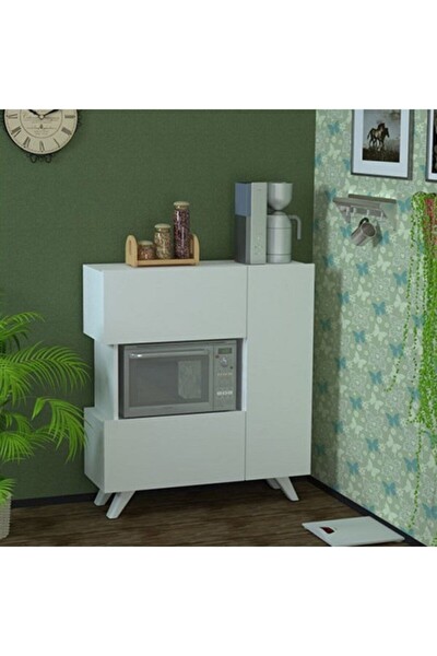 BMdekor Çok Amaçlı Dolap Büge Beyaz