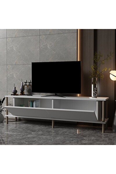 BMdekor TV Sehpası Agora Beyaz 150 CM