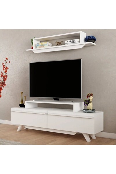 BMdekor TV Ünitesi Human Beyaz