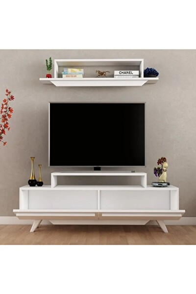 BMdekor TV Ünitesi Human Beyaz