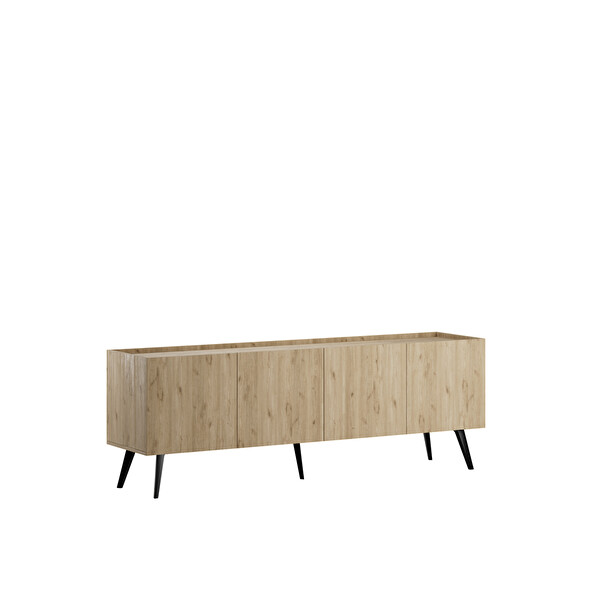 Adore Mobilya Luna 4 Kapaklı TV Ünitesi-Florida Meşe 180x63x42 CM