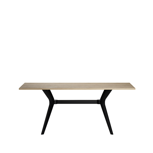 Adore Mobilya Luna Yemek Masası-Florida Meşe 181x75x90 CM