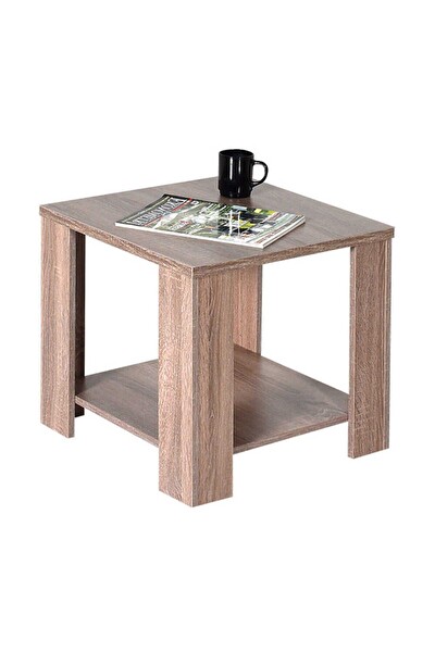 Adore Mobilya New Line Köşe Sehpa - Latte 50x48x50 CM