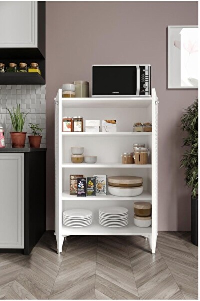 Venüs VNS Modüler Ayakkabılık Çok Amaçlı Dolap Mutfak Balkon Kiler Ceviz