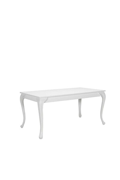 Adore Mobilya Country Açılır Yemek Masası - Diamond Beyaz