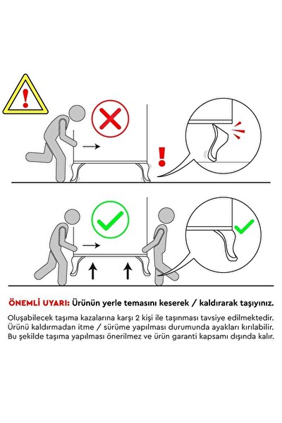 Adore Mobilya Country Açılır Yemek Masası - Diamond Beyaz