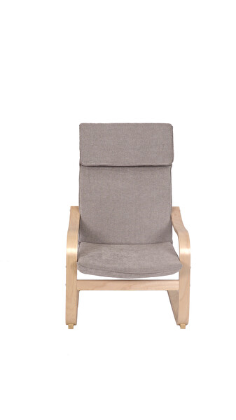Adore Mobilya Relax Tv ve Dinlenme Koltuğu Şönil Kumaş-Bej 67x95x83 CM