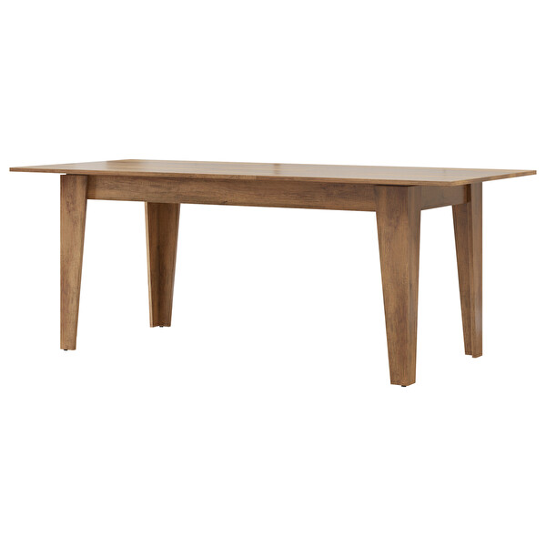Adore Mobilya Sephia Açılır Yemek Masası - Oslo Ceviz 160x75x90 CM