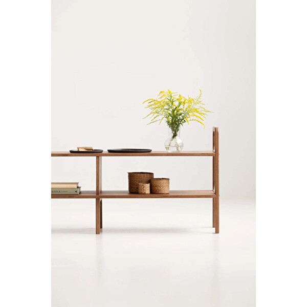 Woodesk Altura Masif Ahşap Konsol ve Raf Sistemi 140x65 CM CPT4682-140