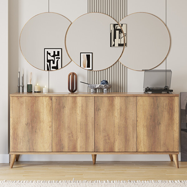 Adore Mobilya Sephia Yemek Odası Konsol - Oslo Ceviz 182x85x50 CM