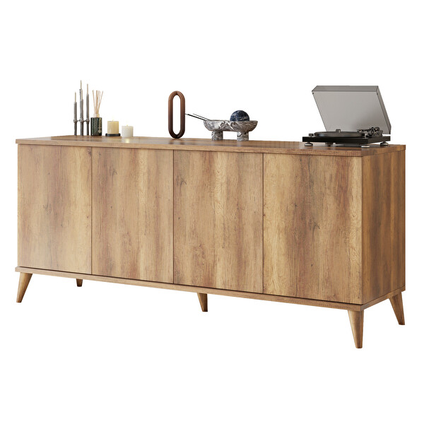 Adore Mobilya Sephia Yemek Odası Konsol - Oslo Ceviz 182x85x50 CM