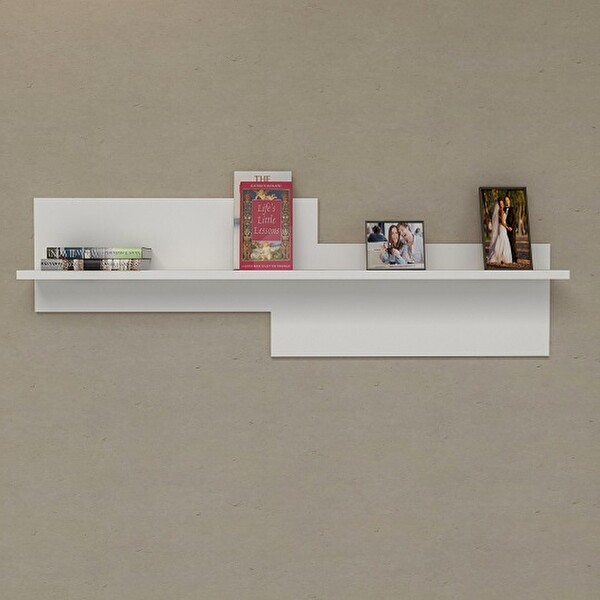 BMdekor Rest Duvar Rafı Beyaz