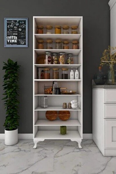 Gökberk GB-4550 8 Raflı 2 Kapaklı Çok Amaçlı Dolap