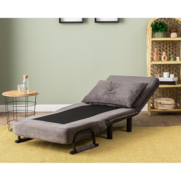 Pafu Sento Tekli Katlanır Yataklı Koltuk - Soho Gri