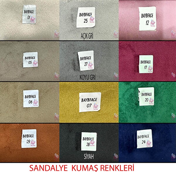 Sweet Home Yanlardan Açılır Yakamoz Beyaz Masa Topkapı Ayak 4 Adet Fulya Sandalye