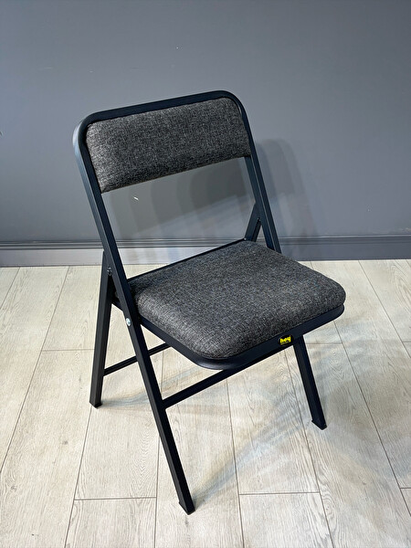 Hey Modüler Mobilya Katlanır Sandalye Gri