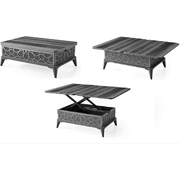 Zerenland 151 Akıllı Sihirli Orta Sehpa Ceviz