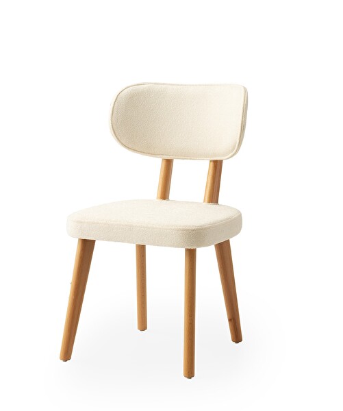 Sweet Home Masal Ahşap Gürgen Sandalye 2'li Set