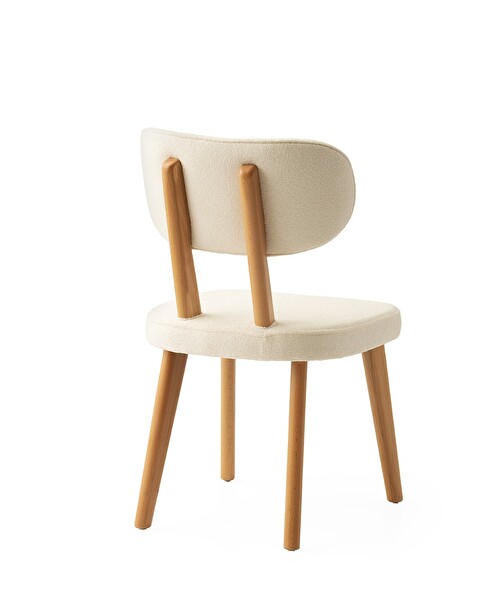 Sweet Home Masal Ahşap Gürgen Sandalye 2'li Set