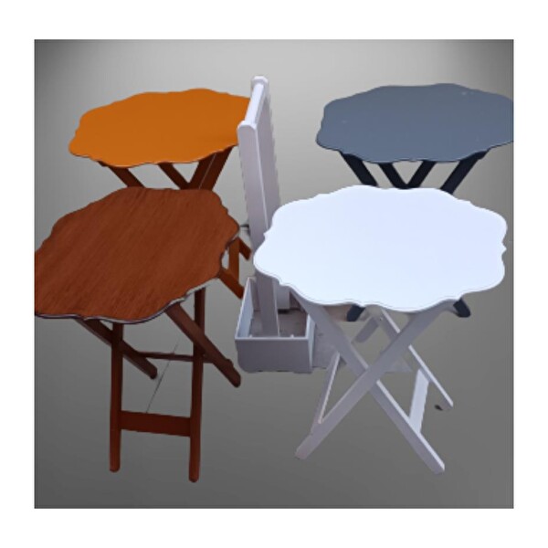 Bengi Ticaret 90095 Zigon MDF 4Renk Ceviz - Hardal - Beyaz ve Gri