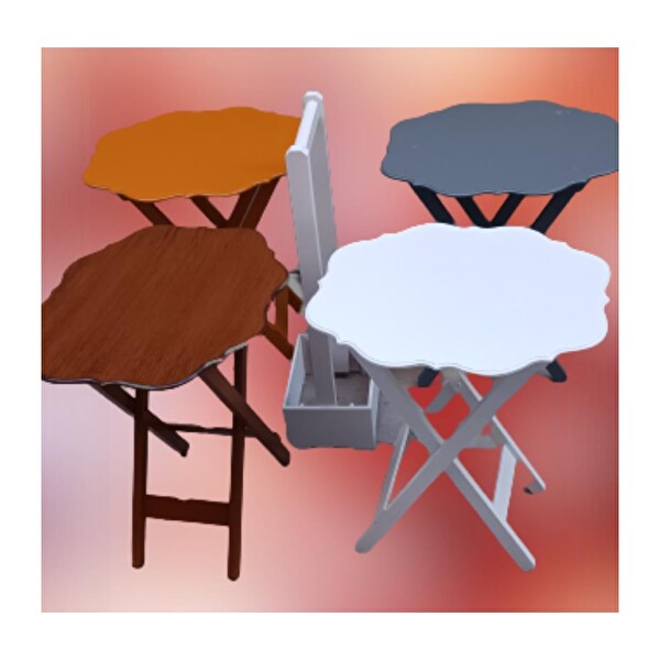 Bengi Ticaret 90095 Zigon MDF 4Renk Ceviz - Hardal - Beyaz ve Gri