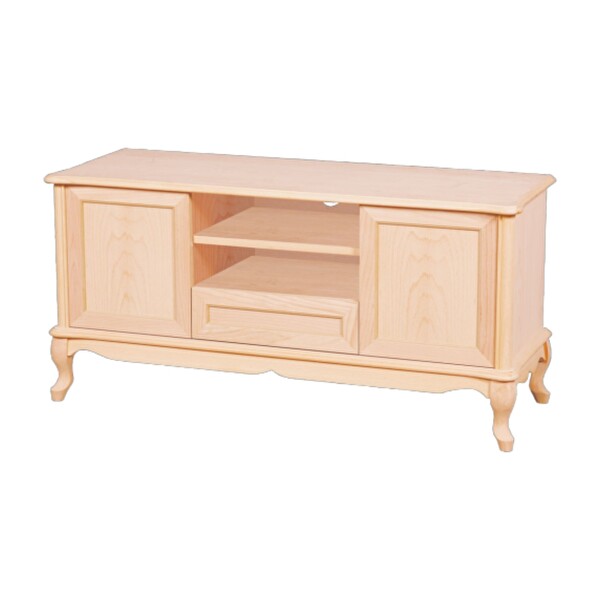 Bengi Ticaret ST 17343 Klasik Model Ahşap Kaplama Aslan Ayak TV Sehpası