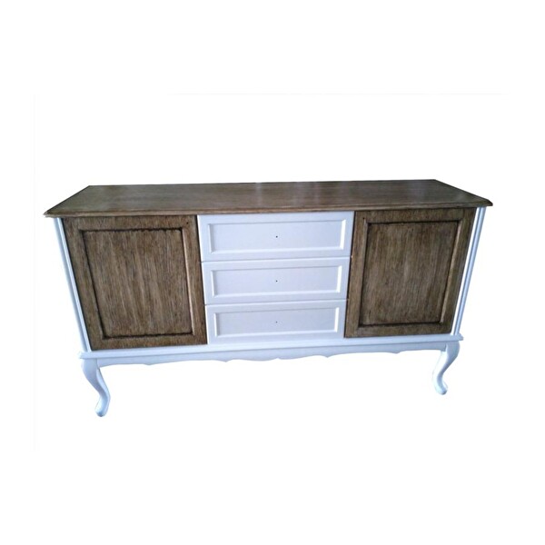 Bengi Ticaret ST 17930 Konsol Model MDF Üzeri Ceviz Kaplama TV Sehpası