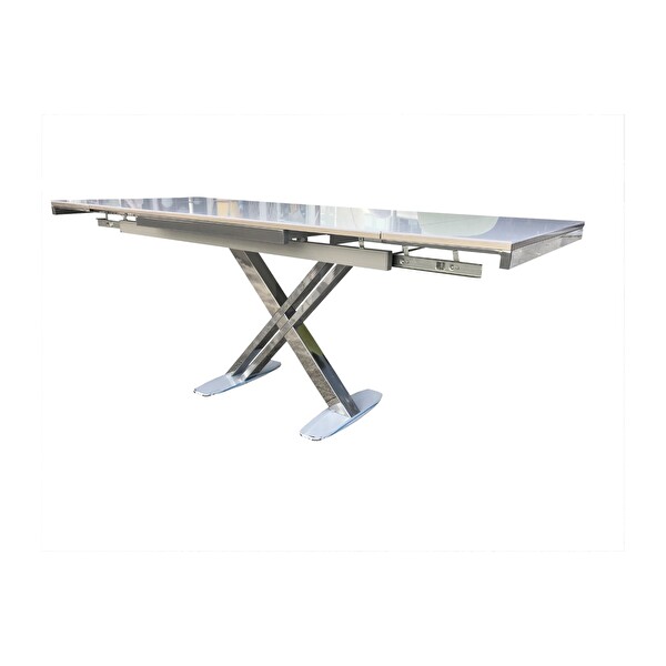 Bengi Ticaret 12628 Dikdörtgen Kelebek Yan Açılı Mutfak Masası