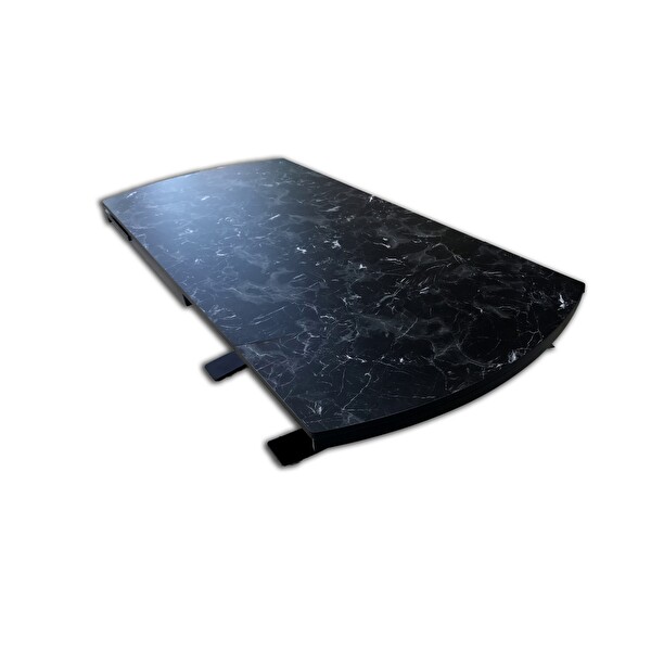 Bengi Ticaret 12627 Siyah Mermer Mutfak Masası