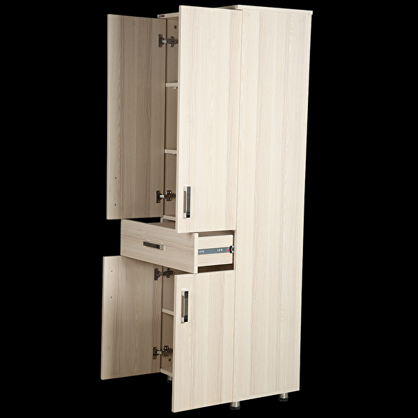 Bengi Ticaret 12686 4 Raf ve 1 Çekmeceli 180 CM Çok Amaçlı Gardırop
