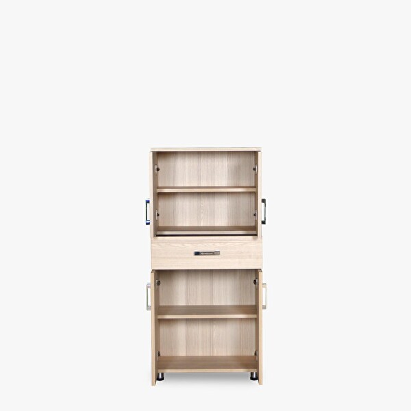 Bengi Ticaret 14028 ST Carmen 150 CM 4 Raflı Çok Amaçlı Demonte Gardırop