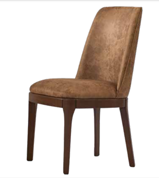 19799 Camel Ceviz Kayın Ayak Sandalye