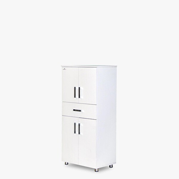 Bengi Ticaret Dolap 14020 Çok Amaçlı Model Parlak Beyaz Hard Parlak Beyaz Suntalem 130