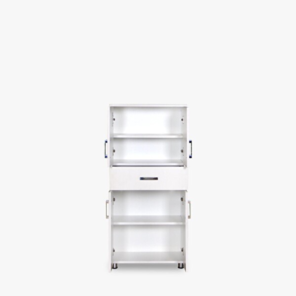 Bengi Ticaret Dolap 14020 Çok Amaçlı Model Parlak Beyaz Hard Parlak Beyaz Suntalem 130