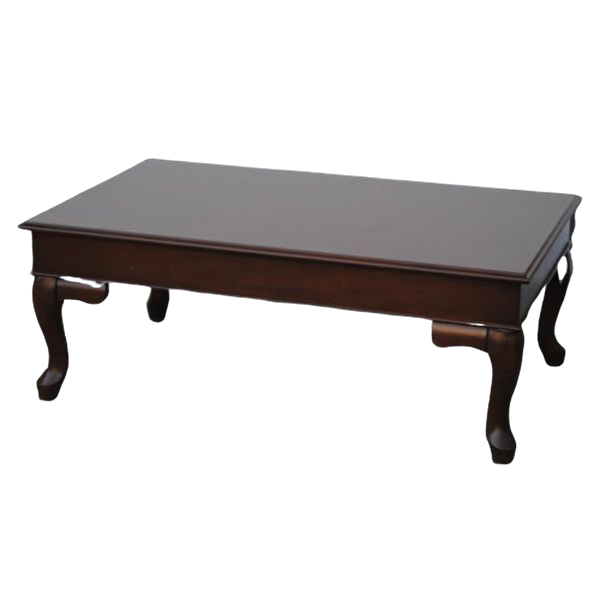 Bengi Ticaret 13561 Klasik Kayın Aslan Ayak Ceviz Natüre MDF Tabla El Yapım Orta Sehpa