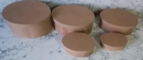 Bengi Ticaret Hobi Adn 90197 5'Li Kutu Set Oval Ahşap Ham Mdf Maşuka Özellik Model El Yapım