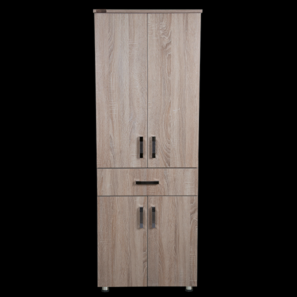 Bengi Ticaret Çok Amaçlı12689 Dolap Hard Parlak Somone Suntalem 4Raf 180 El Yapım