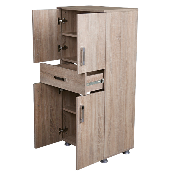 Bengi Ticaret Çok Amaçlı 13634 Dolap Hard Parlak Somone Suntalem 4Raf 130 El Yapım