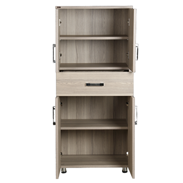 Bengi Ticaret Çok Amaçlı 13631 Dolap Hard Parlak Cordoba Suntalem 4 Raf 150 El Yapı