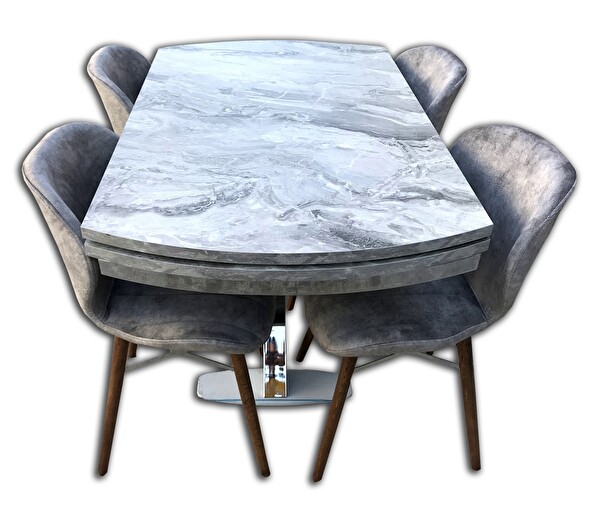 Bengi Ticaret Masa 12564 X Çapraz Metal Nikelaj Ayak Mdfaçıl Tabla Dökme Sünger Lily Sandaly