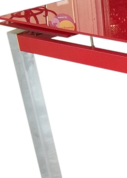 Bengi Ticaret Masa 18146 Cam Lazer Yapıştırma Metal Nikelaj Ayk Temper Cam Yan Açıl El Yapım
