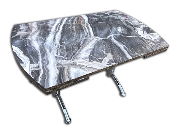 Bengi Ticaret Masa 13655 Japon Ayak Klasik Metal Nikelaj Dikdörtgen Kelebek Yan Açılır El Yapım