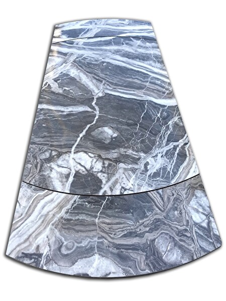 Bengi Ticaret Masa 13655 Japon Ayak Klasik Metal Nikelaj Dikdörtgen Kelebek Yan Açılır El Yapım