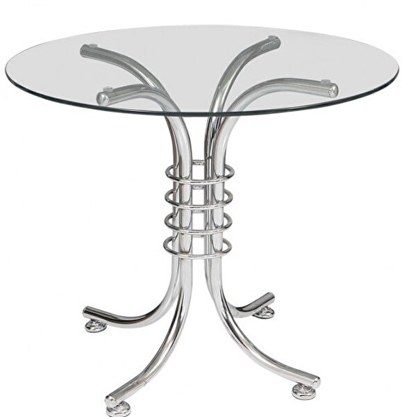 Bengi Ticaret Masa 12480 Japon Ayak Model Metal Nikelaj 90Cm Temper 8Mm Cam Dikdörtgen El Yapım