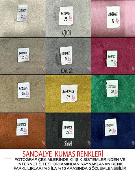 Sweet Home Sabit Masa Firkete Ayak 70x20 CM Marmo 4 Adet Esinti Sandalye