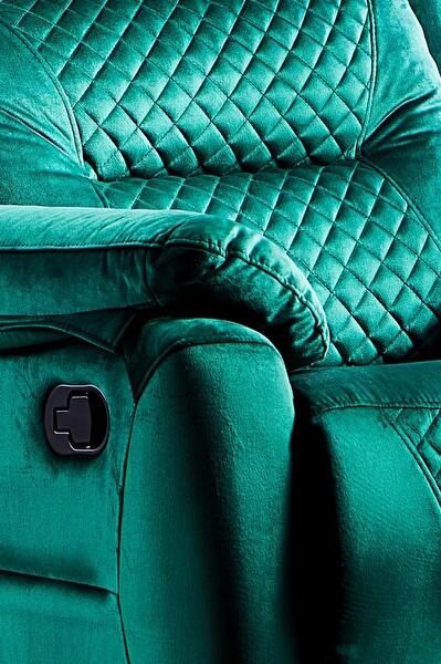 Niron Emerald TV Baba Koltuğu - Sallanan Dönen ve Yatan Koltuk Zümrüt Yeşili