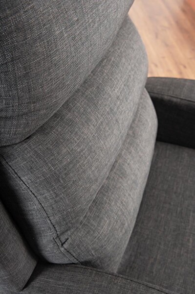 Niron Comfort Intense Fonksiyonel Tekli Koltuk TV Baba Koltuğu - Berjer Koyu Gri