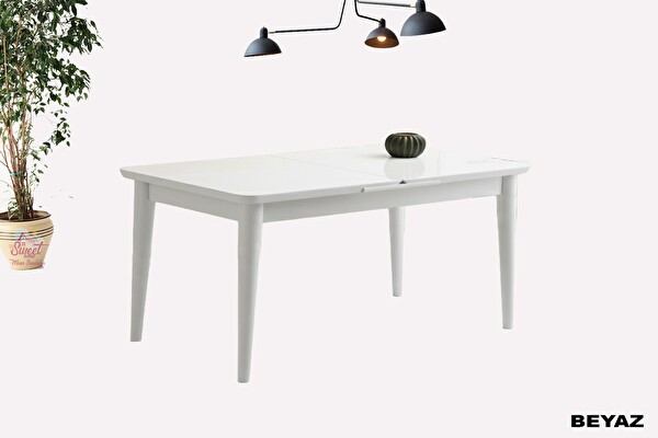 Sweet Home Kelebek Açılır MDF Masa Mutfak Salon Yemek Odası Masası 70x120 CM Rambla
