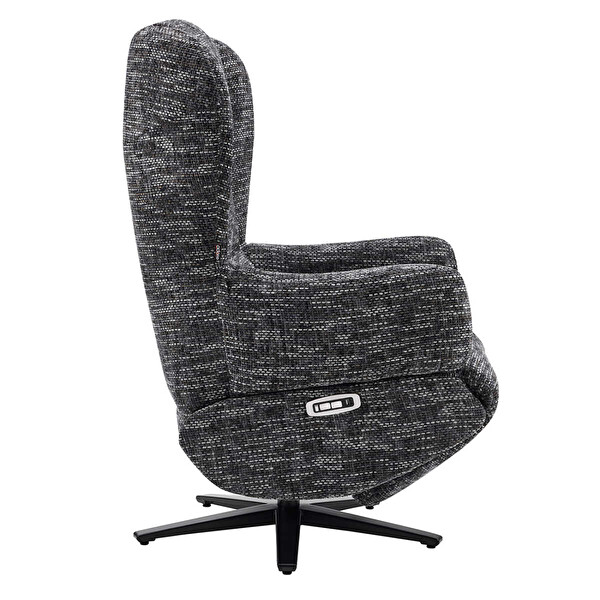 Adore Mobilya 78X112X88 CM Otomatik Kontrol Trendy Baba ve Dinlenme Koltuğu Koyu Gri