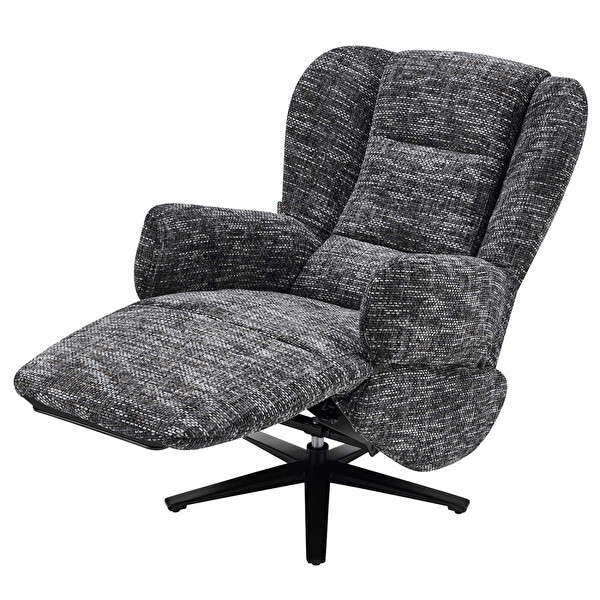 Adore Mobilya 78X112X88 CM Otomatik Kontrol Trendy Baba ve Dinlenme Koltuğu Koyu Gri
